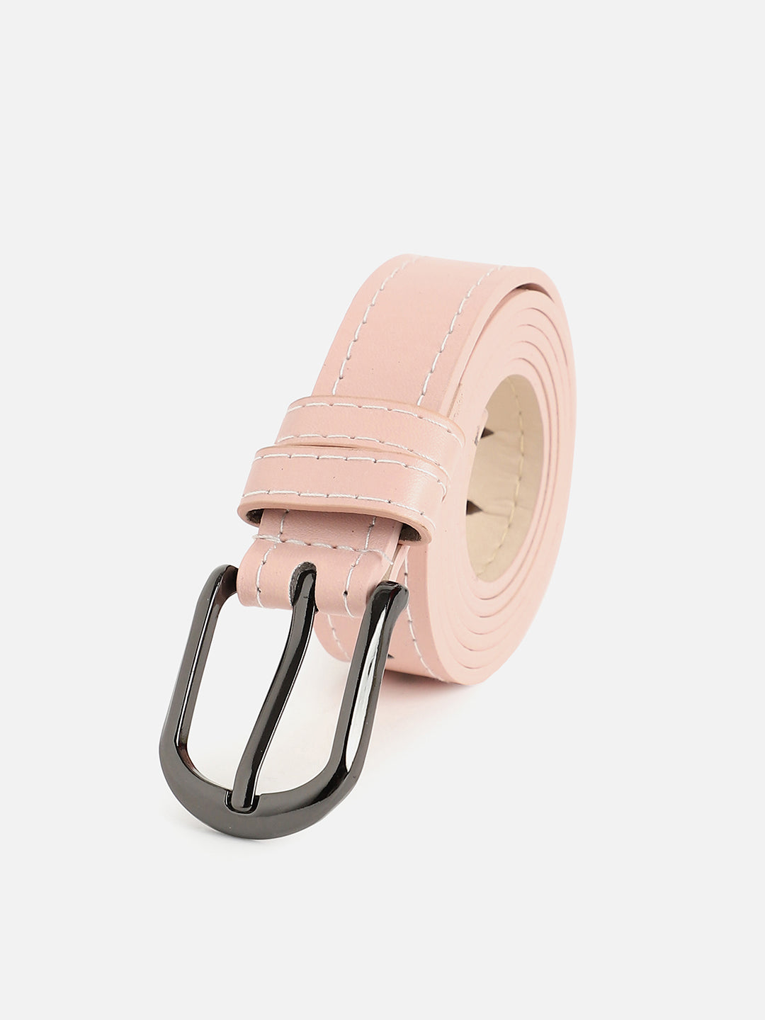 WOMEN PINK SOLID WAIST BELT