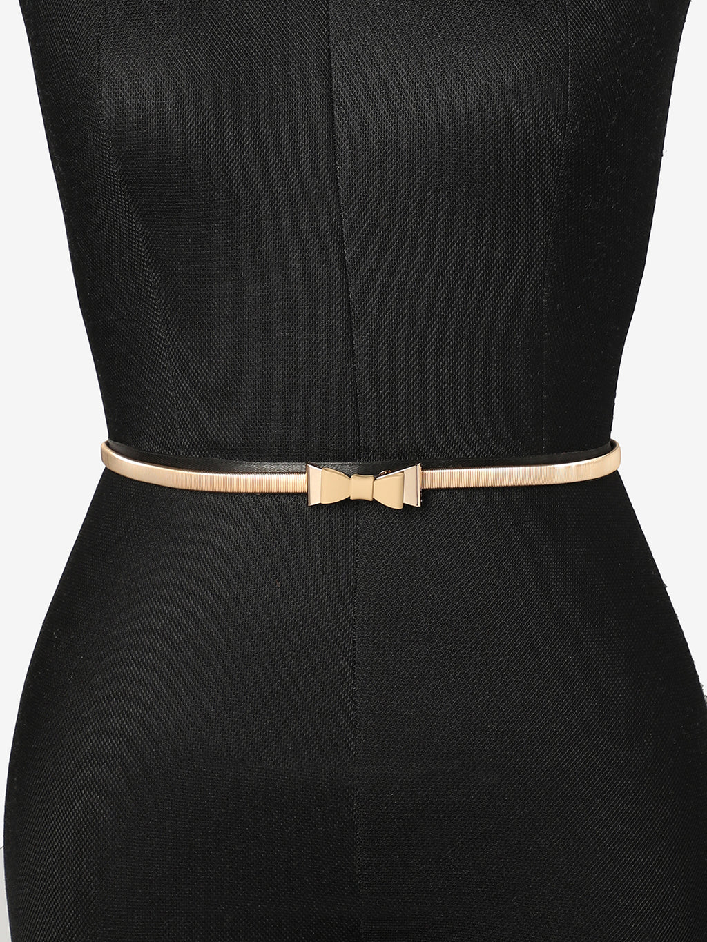 Gold Solid Waist Belt