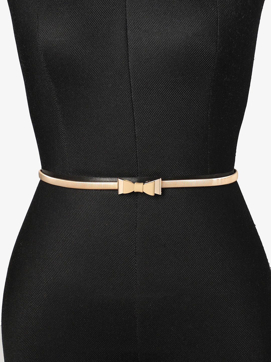 Gold Solid Waist Belt