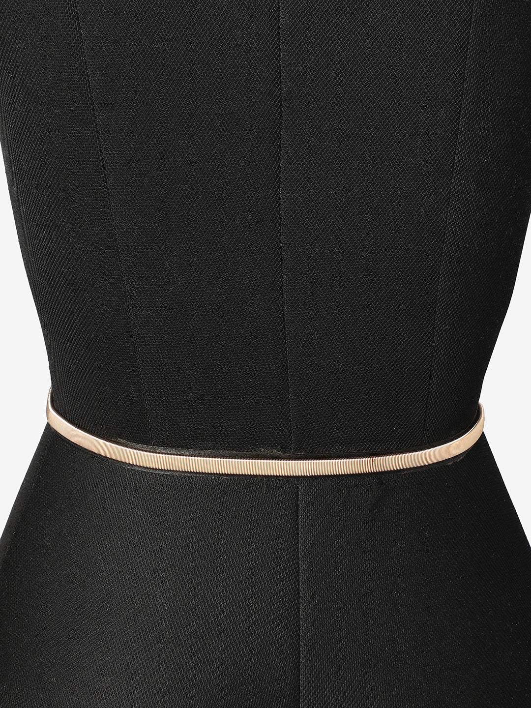 WOMEN GOLD SOLID WAIST BELT