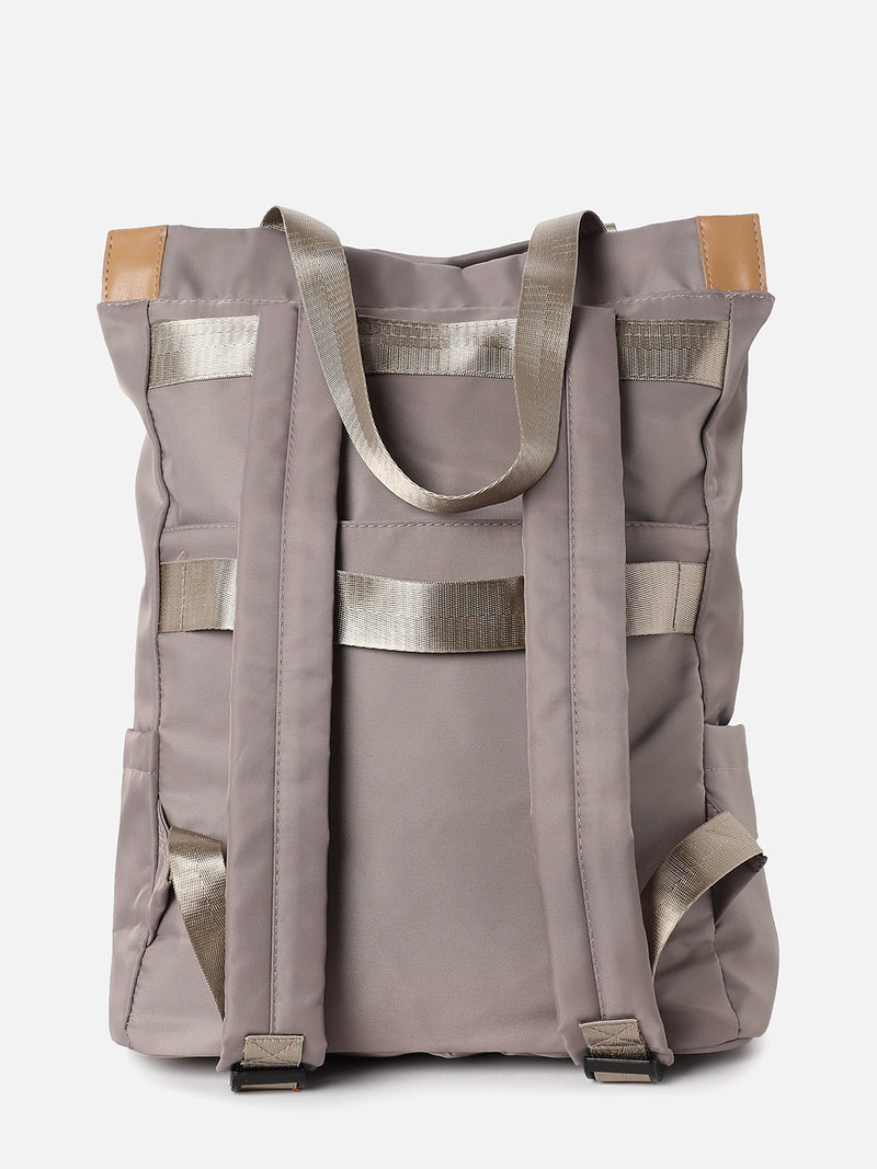 Taupe Treasure Grey Backpack