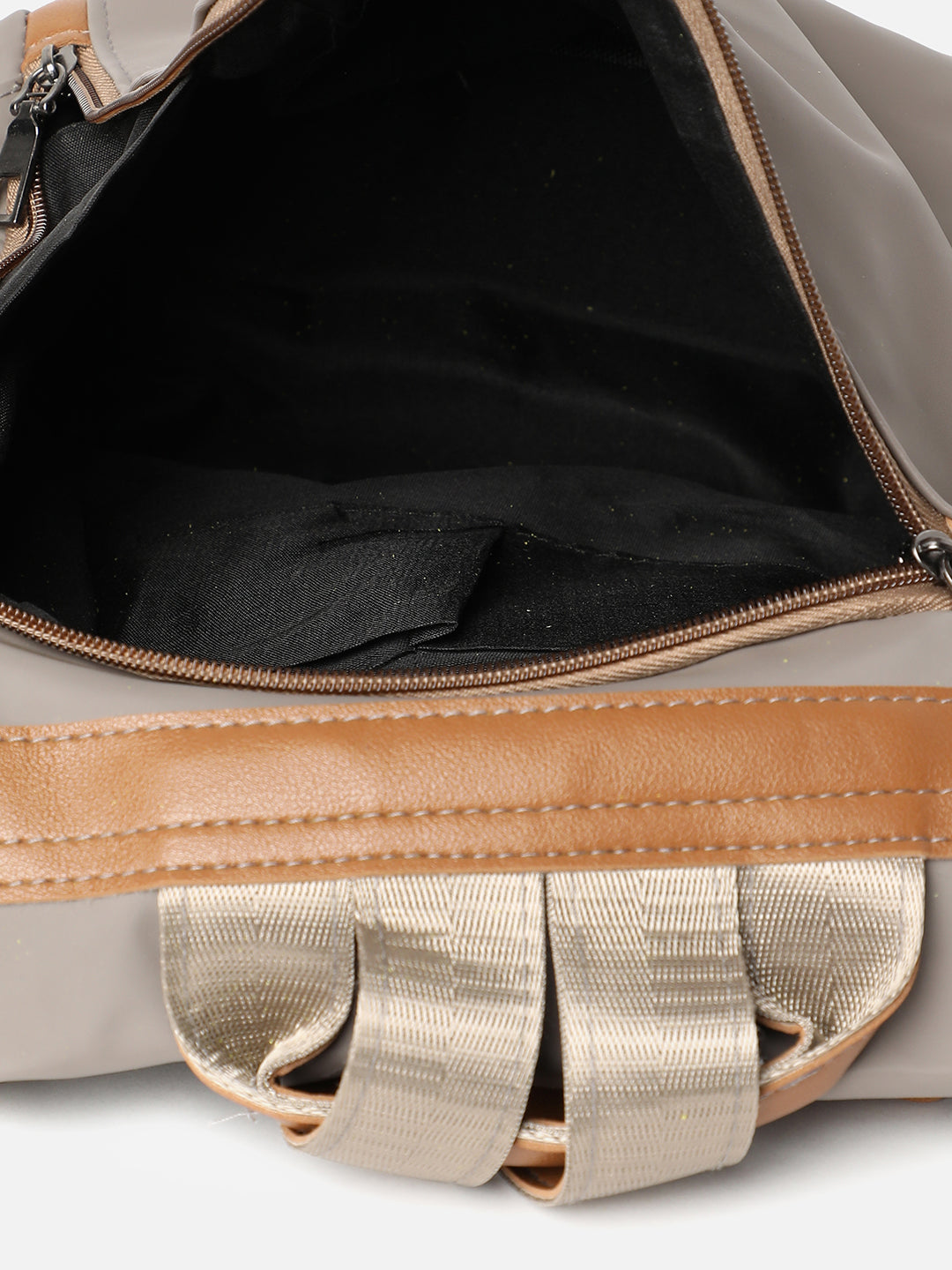 SOLID GREIGE BACKPACK