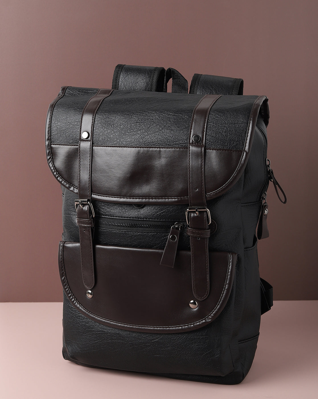 Noir Navigator Black Backpack