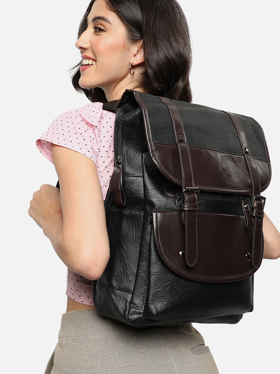 Noir Navigator Black Backpack