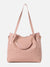 Croc Peach Pink Handbag Set