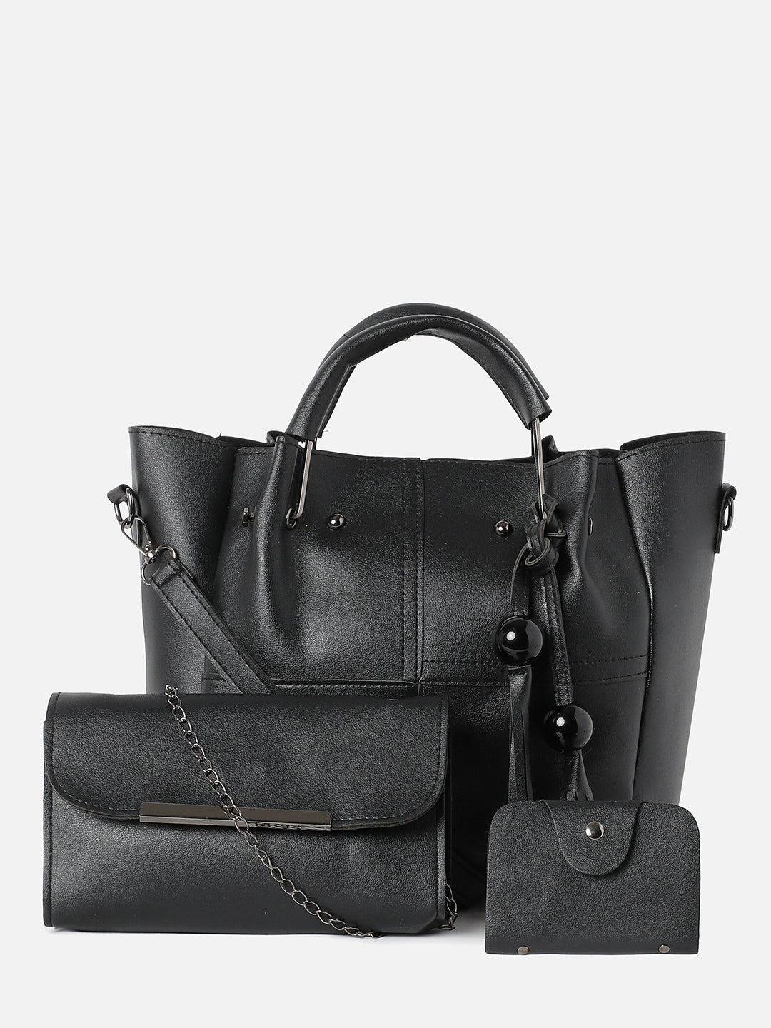 Jet Set Sophistication Black Handbag