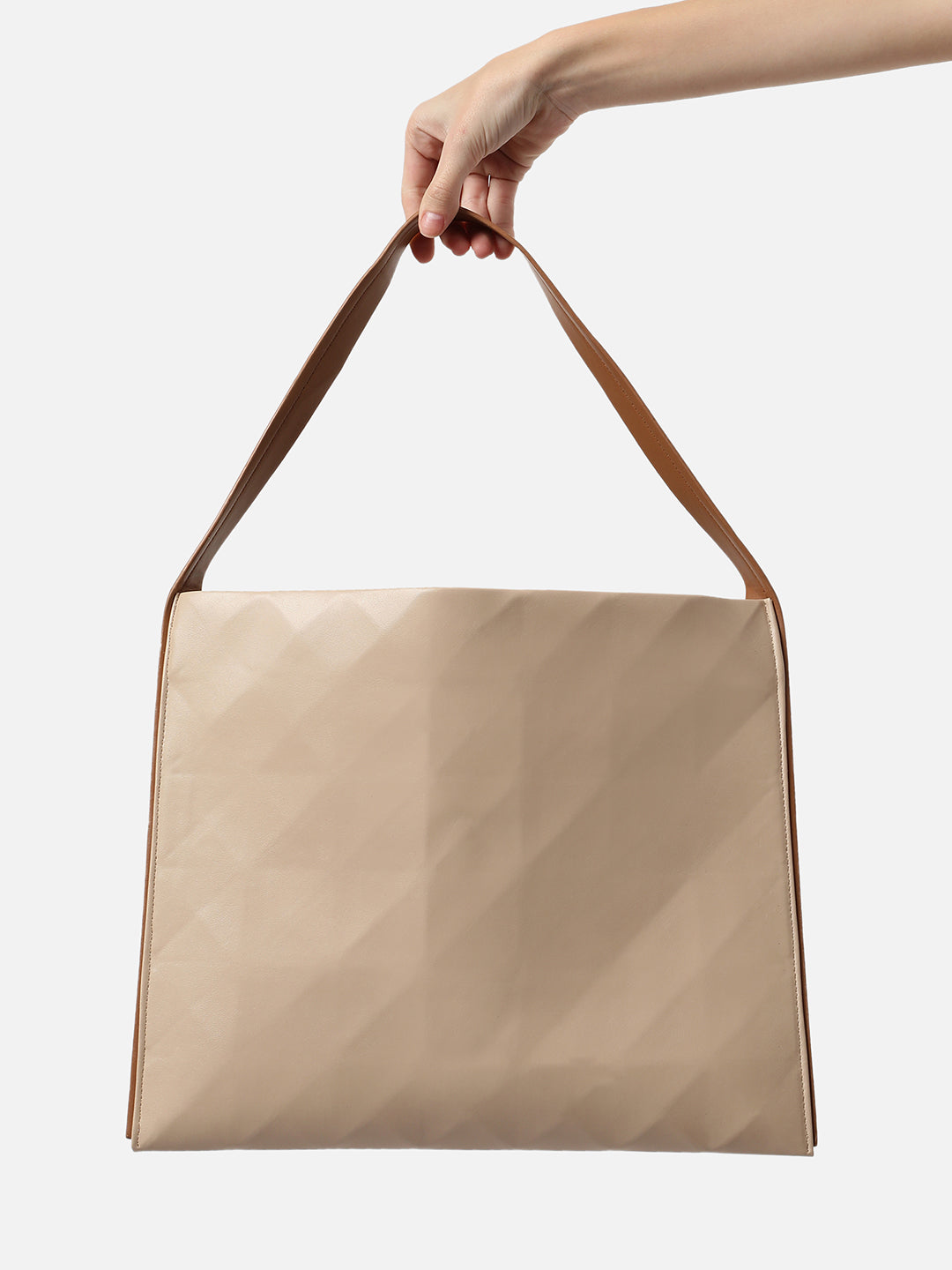 SOLID WHITE TOTE BAG