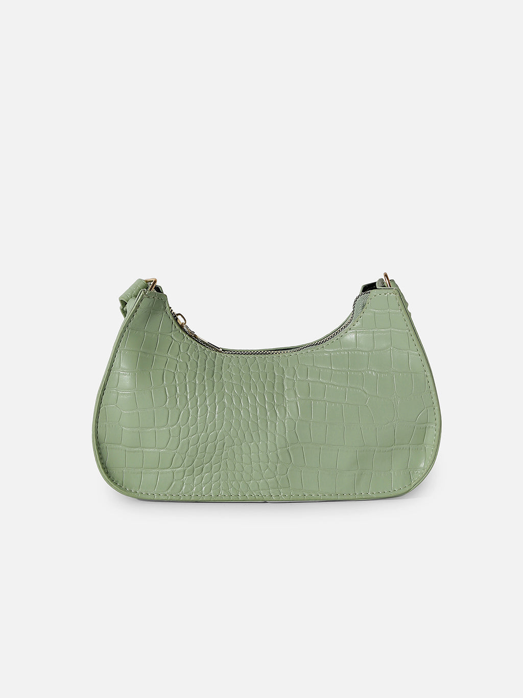 Croc-A-Diva Green Mini Bag