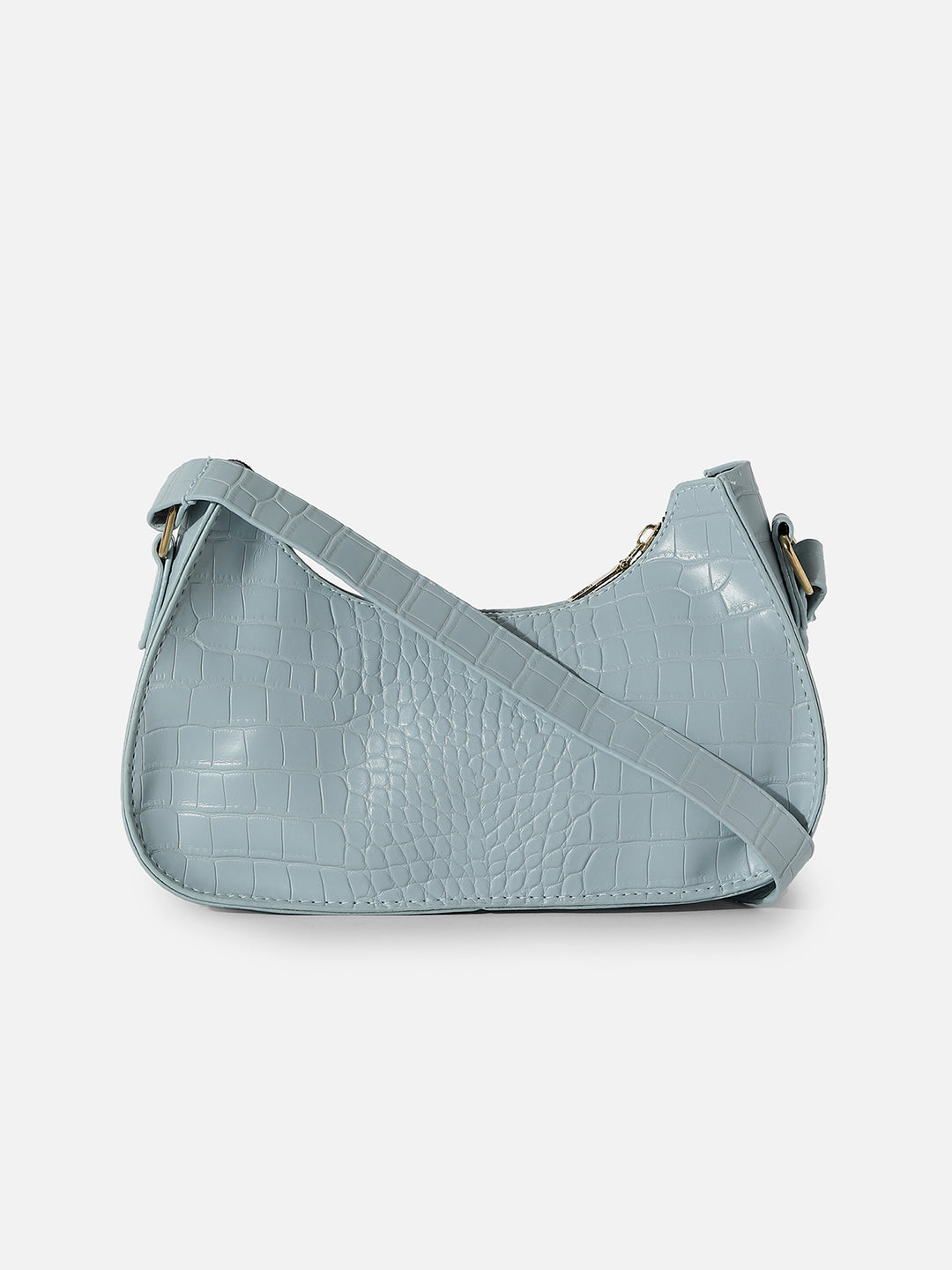 Croc-A-Diva Silver Mini Bag