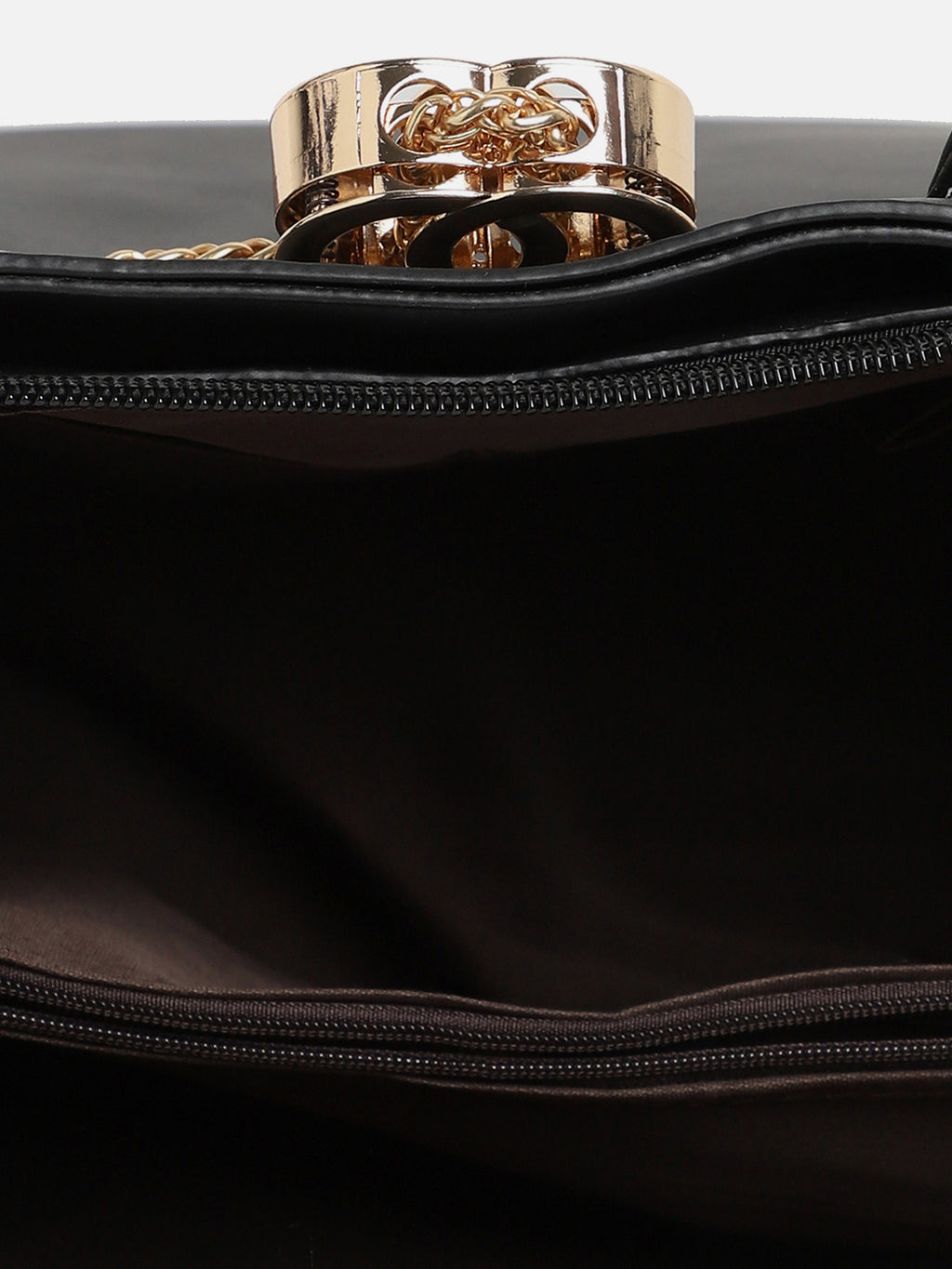 Stella Black HandBag With Pouch Set