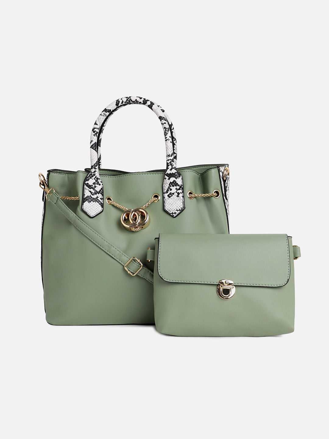 Olivie Green Handbag