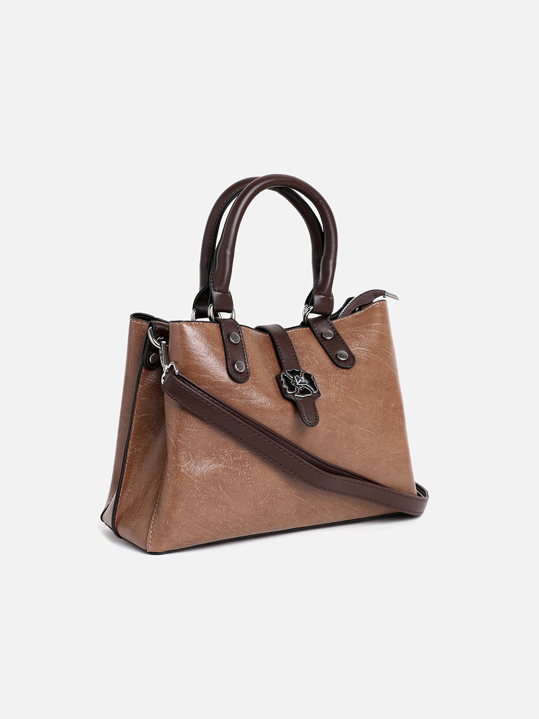 Perma Brown Tanned Handbag