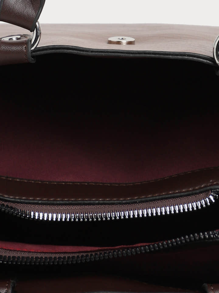 Perma Brown Tanned Handbag