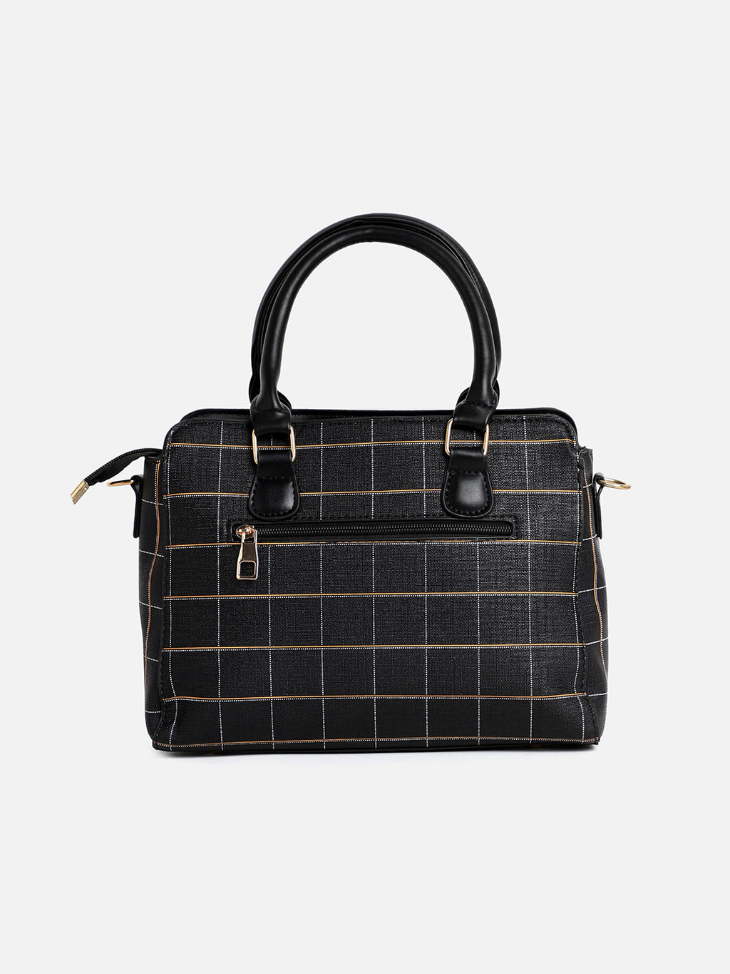 Noir Black Handbag With Pouch