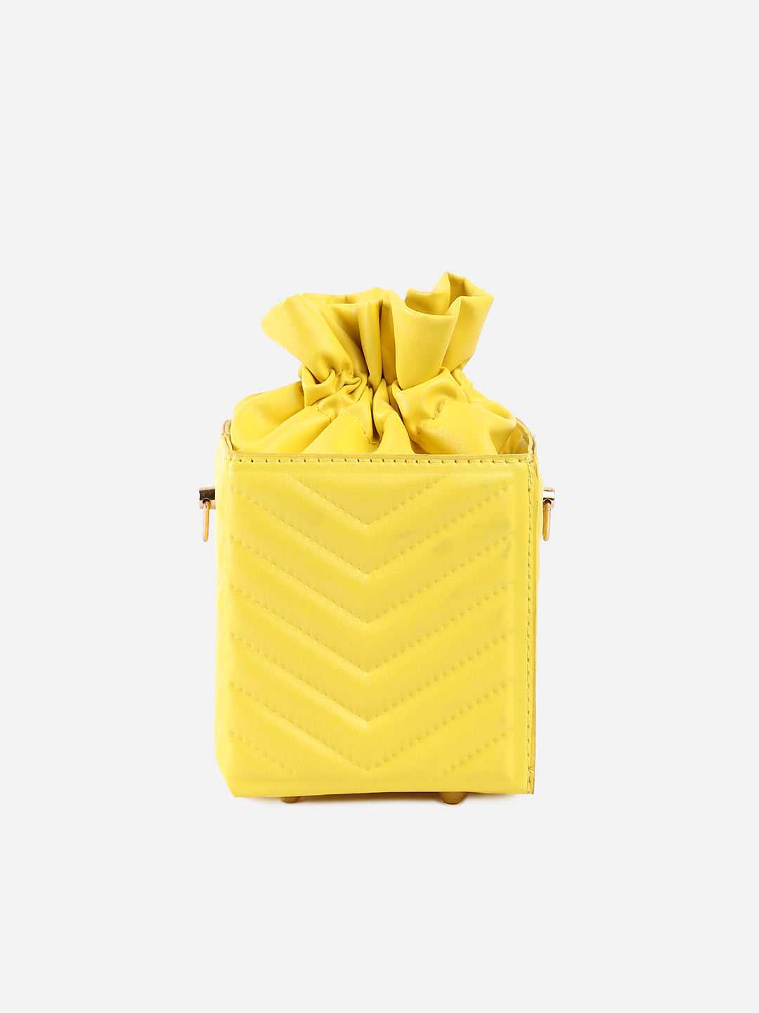 Dandelion Yellow Bucket Bag