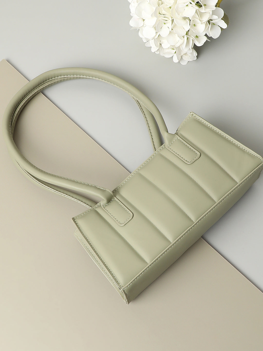 Deline Green Handbag