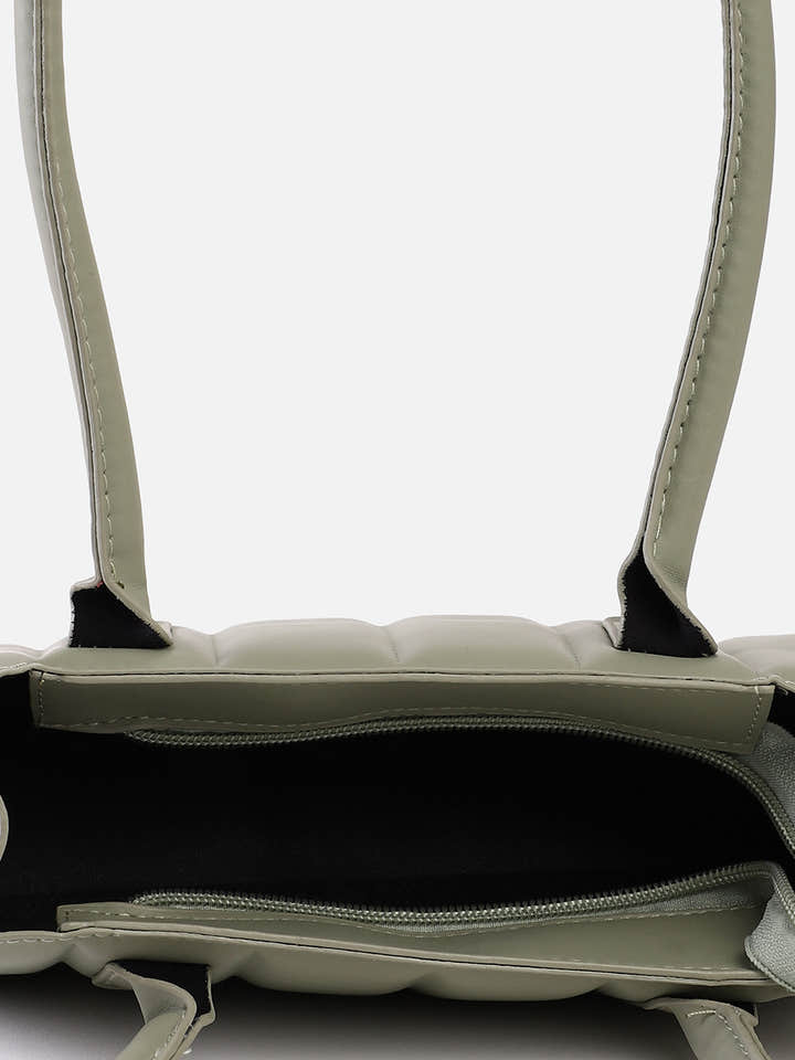Deline Green Handbag