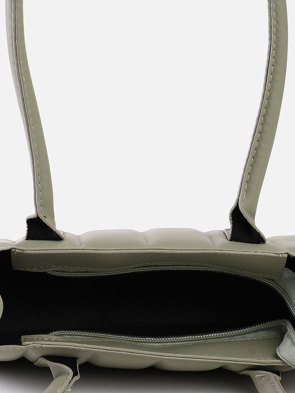 Deline Green Handbag