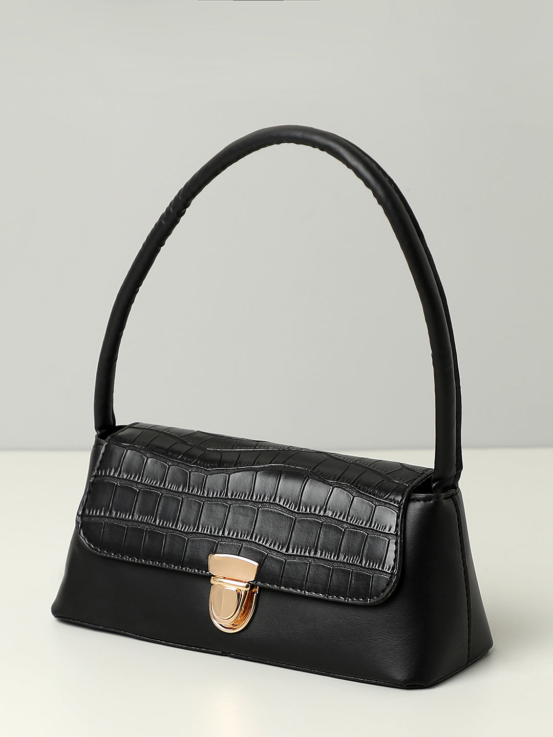 Midnight Black Handbag