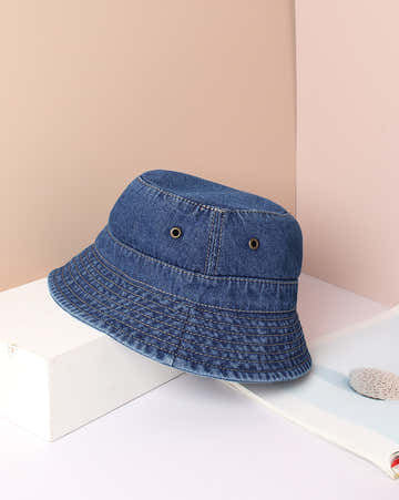 Stylish Denim Bucket Hat