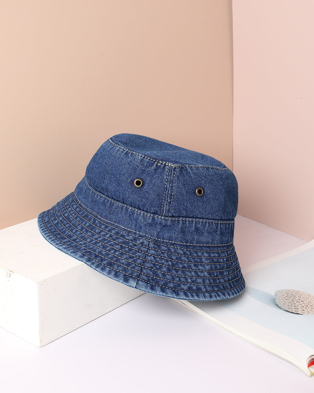 Stylish Denim Bucket Hat