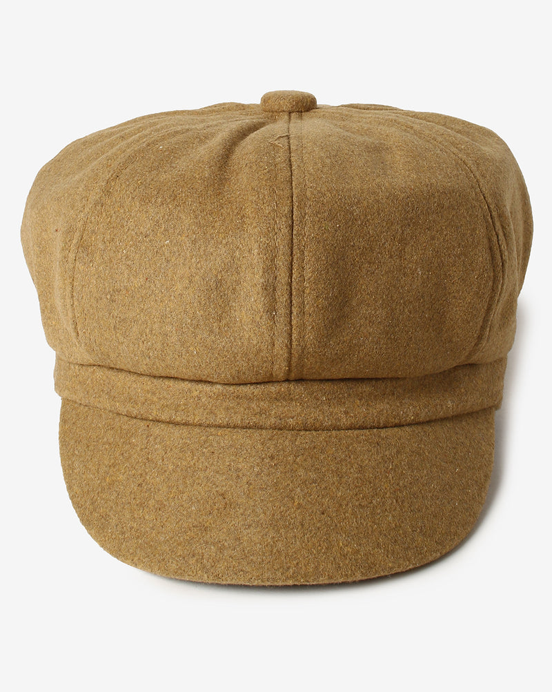 Beige Vintage Breton Cap