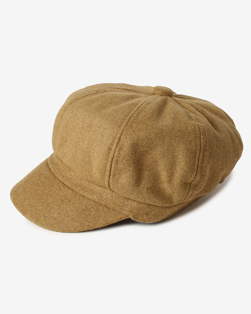 Beige Vintage Breton Cap
