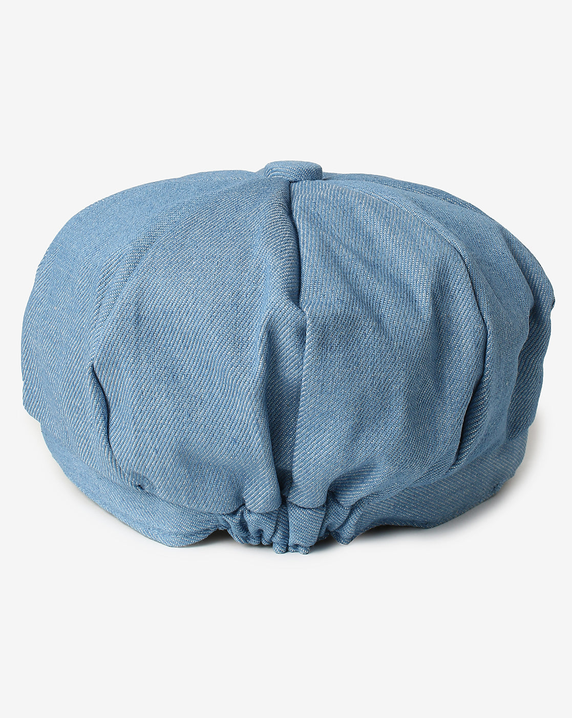 WOMEN BLUE CORDUROY VINTAGE NEWSBOY CAP