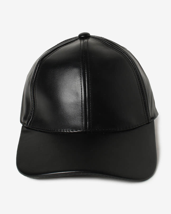 Black Solid Baseball Cap