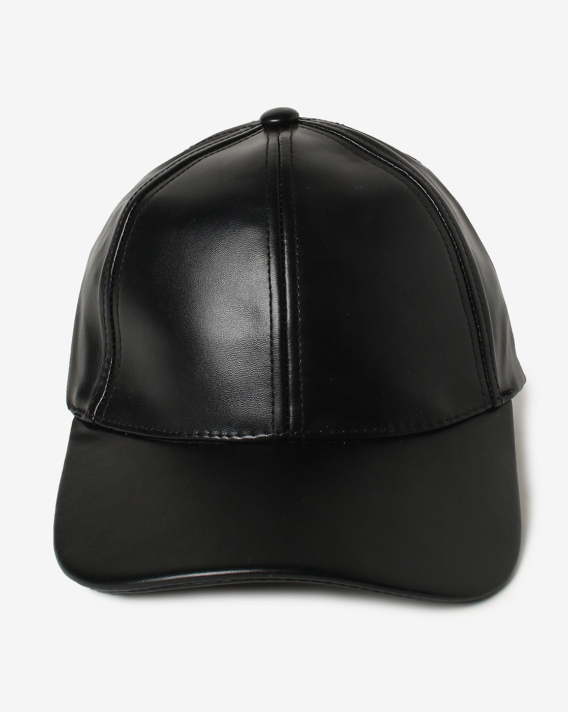 Black Solid Baseball Cap