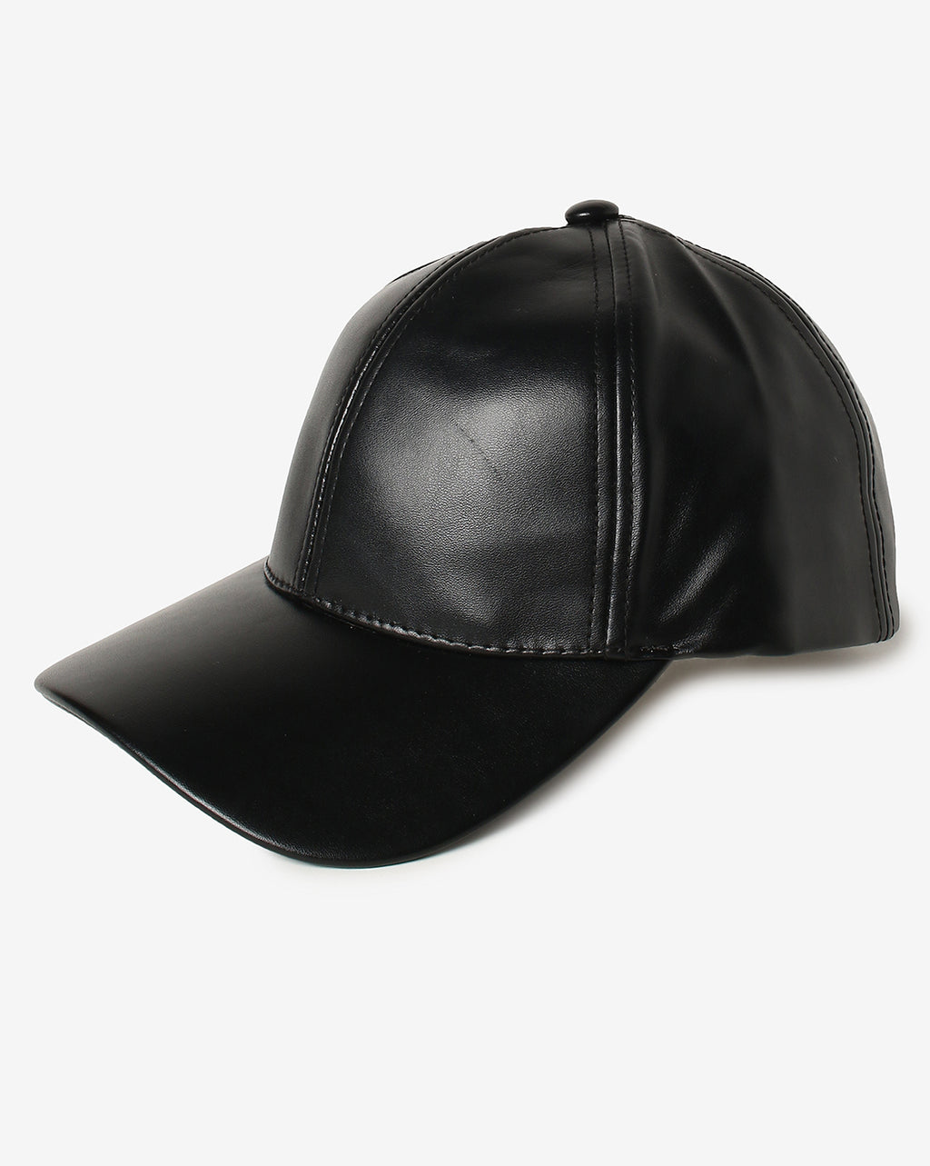 Black Solid Baseball Cap