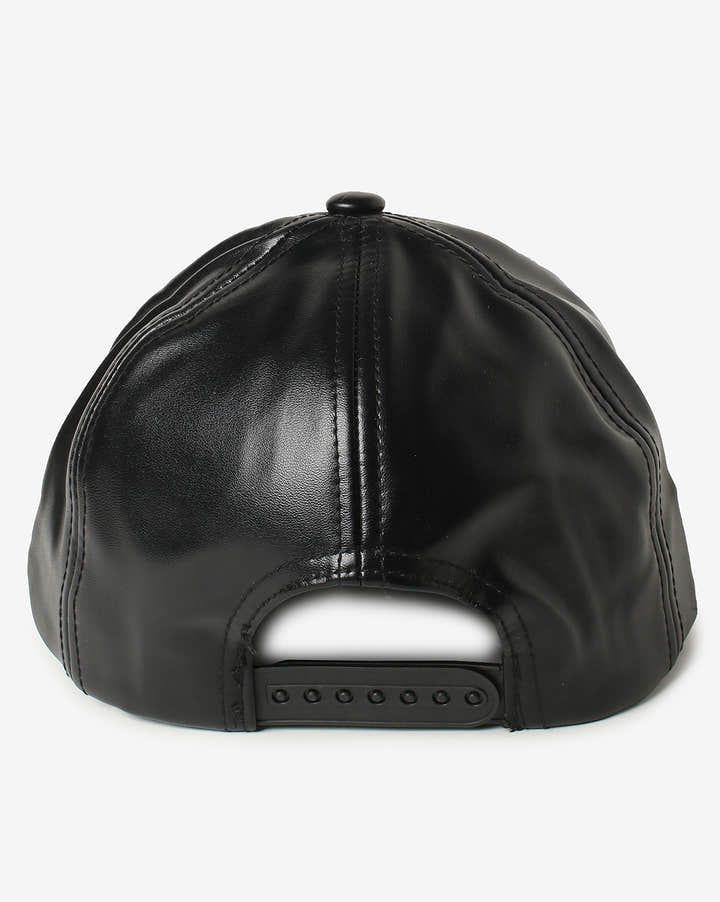 WOMAN BLACK SOLID BASEBALL CAP