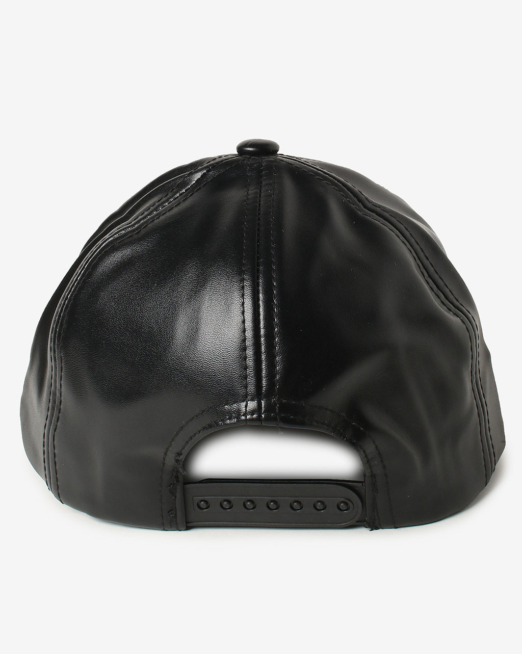 WOMAN BLACK SOLID BASEBALL CAP