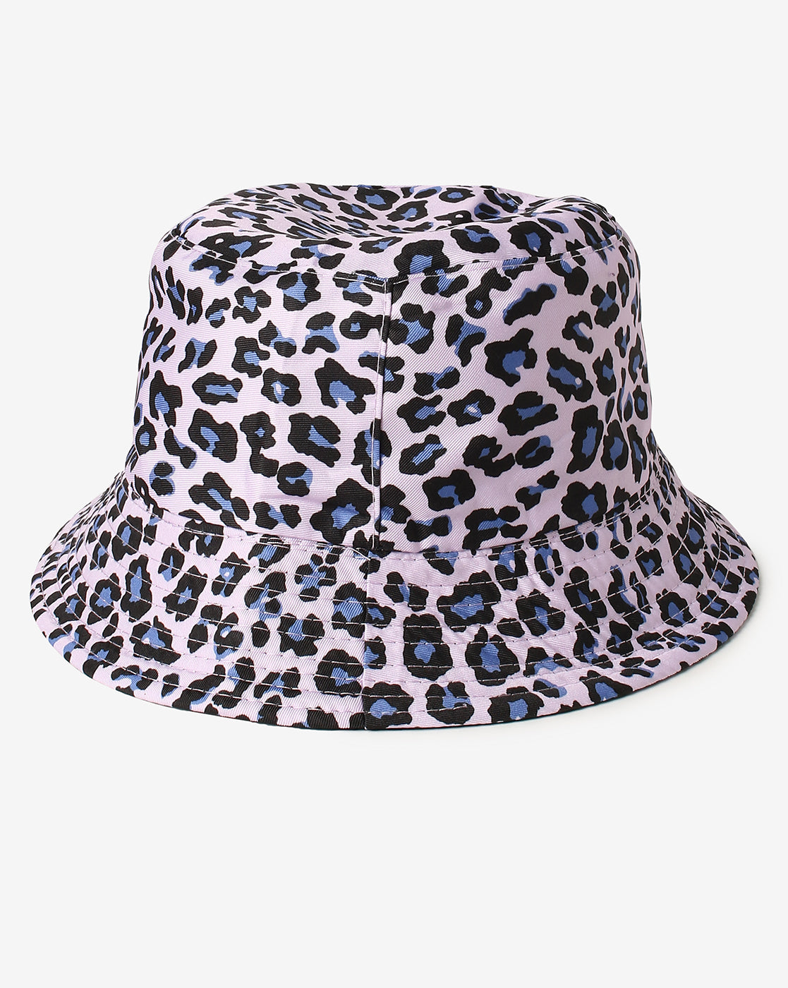 Purple Animal Print Bucket Cap