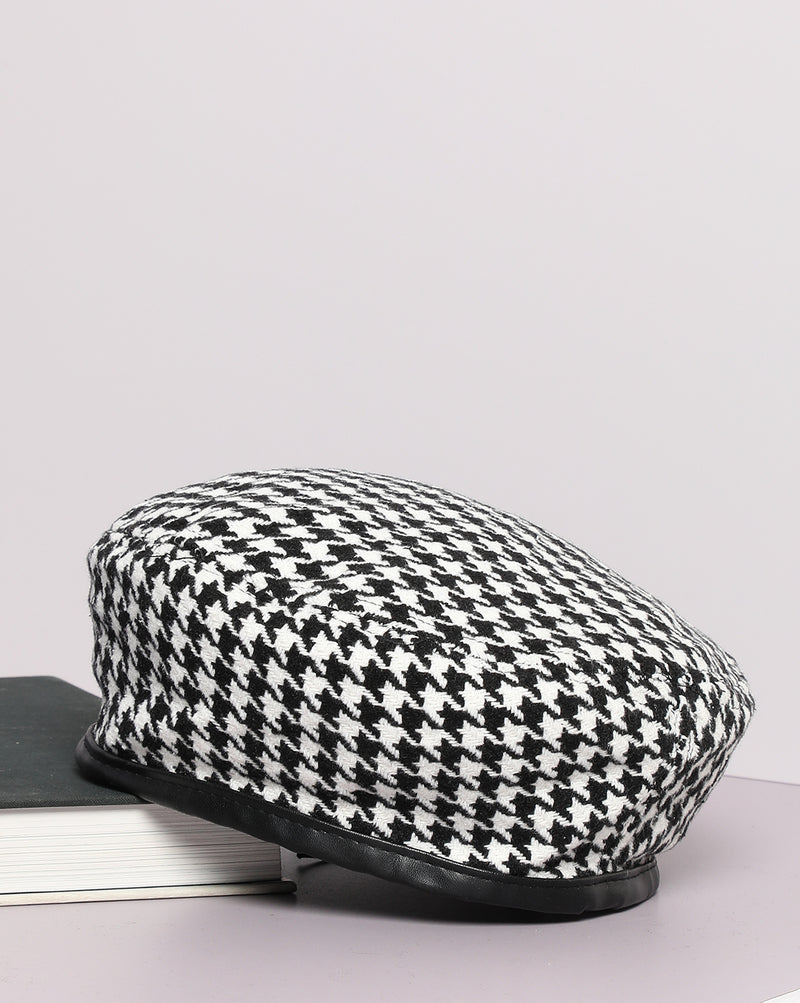 Checked Hat