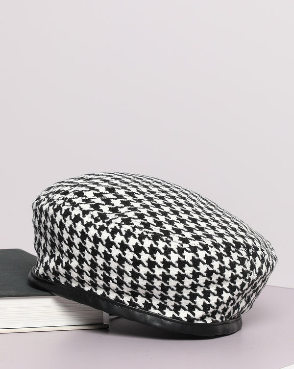 Checked Hat