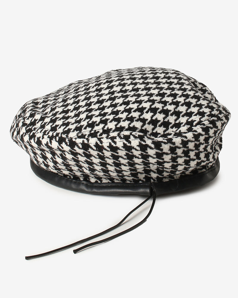 Checked Hat