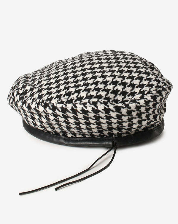 Checked Hat
