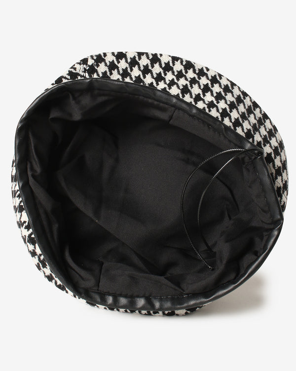 WOMEN CHECKED HAT
