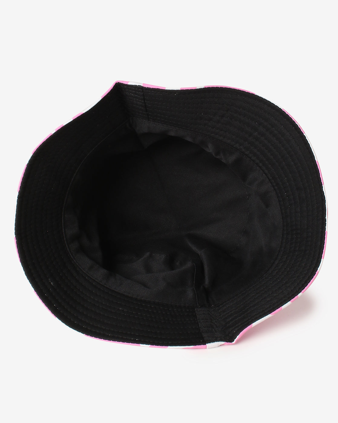 WOMEN PINK STYLISH PRINTED BUCKET CAP