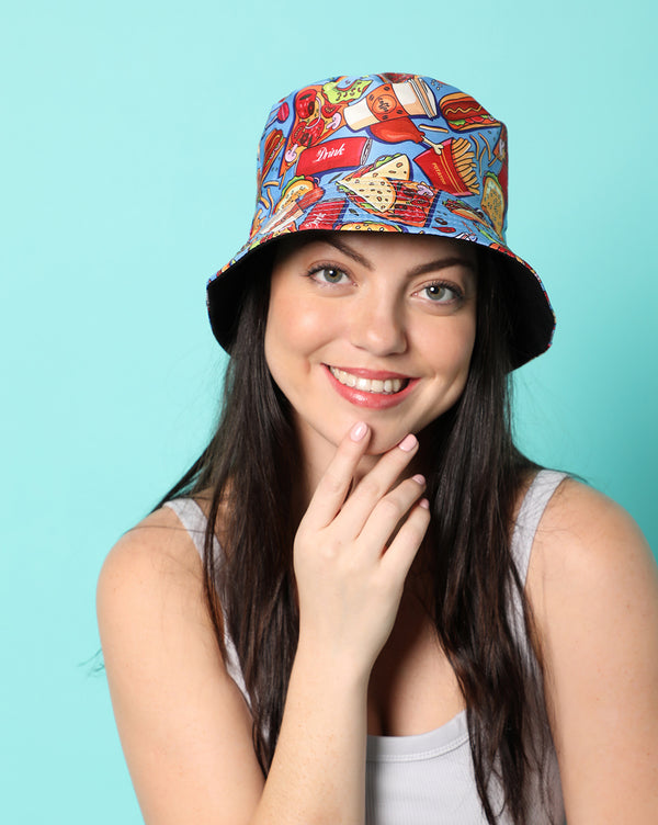 Multi Color Printed Bucket Hat