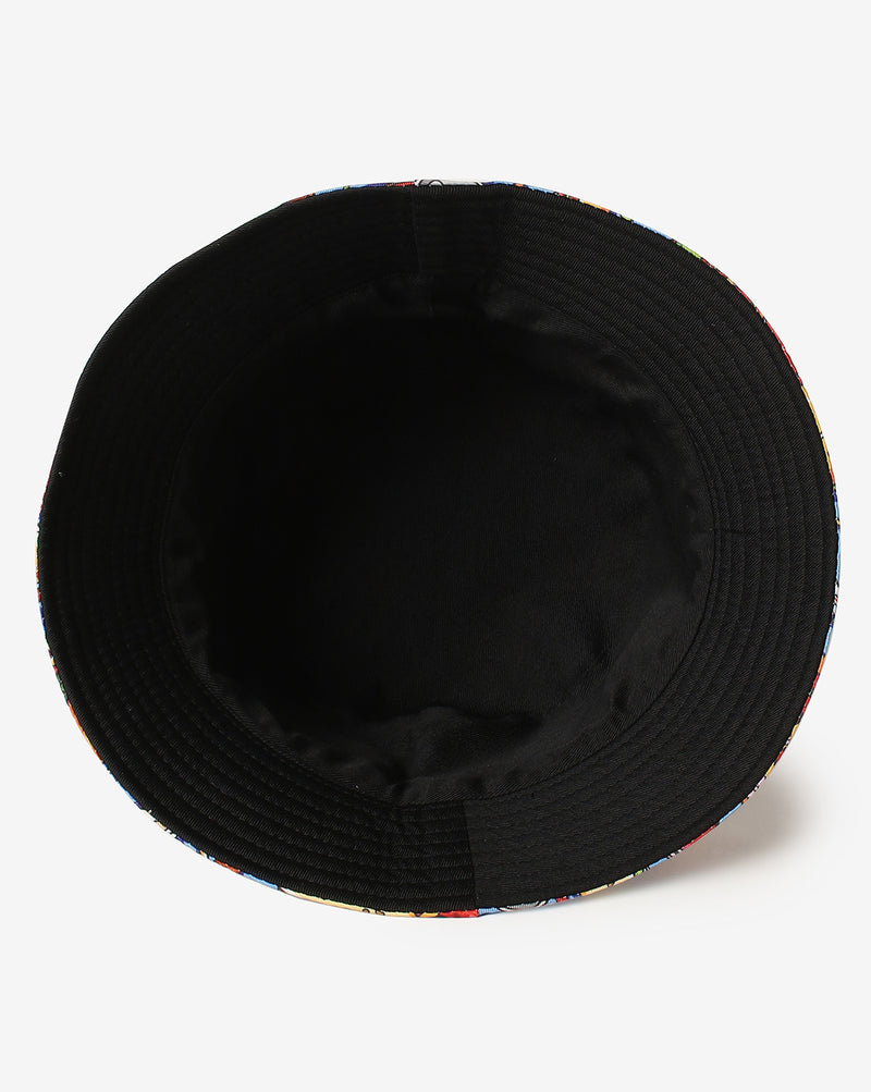 WOMEN MULTI COLOR PRINTED BUCKET HAT