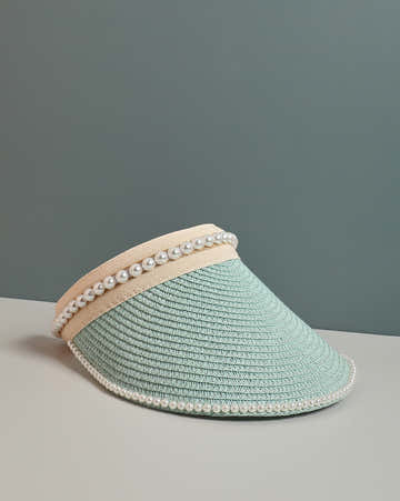 Green Stylish Textured Hat