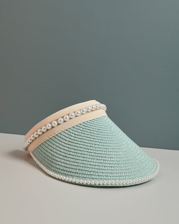 Green Stylish Textured Hat
