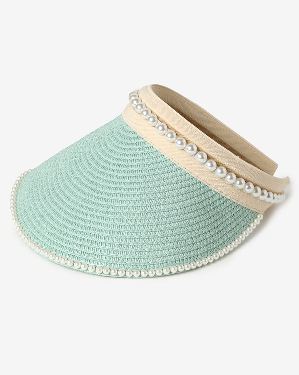 Green Stylish Textured Hat
