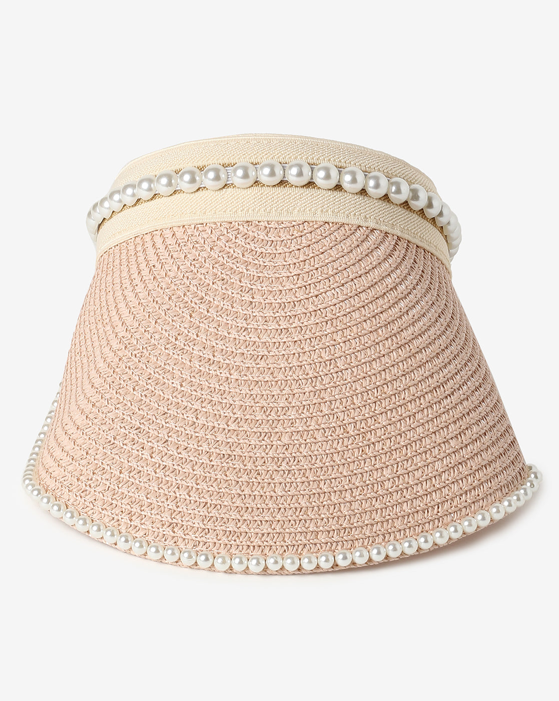 Beige Stylish Textured Hat