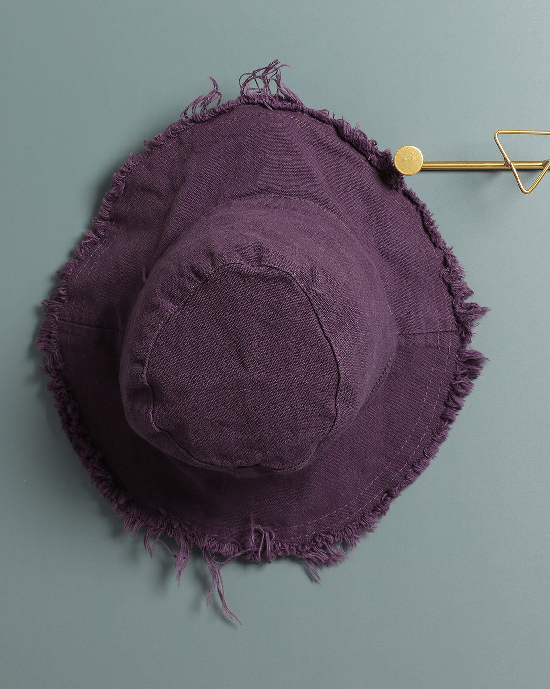 Purple Stylish Vintage Hat