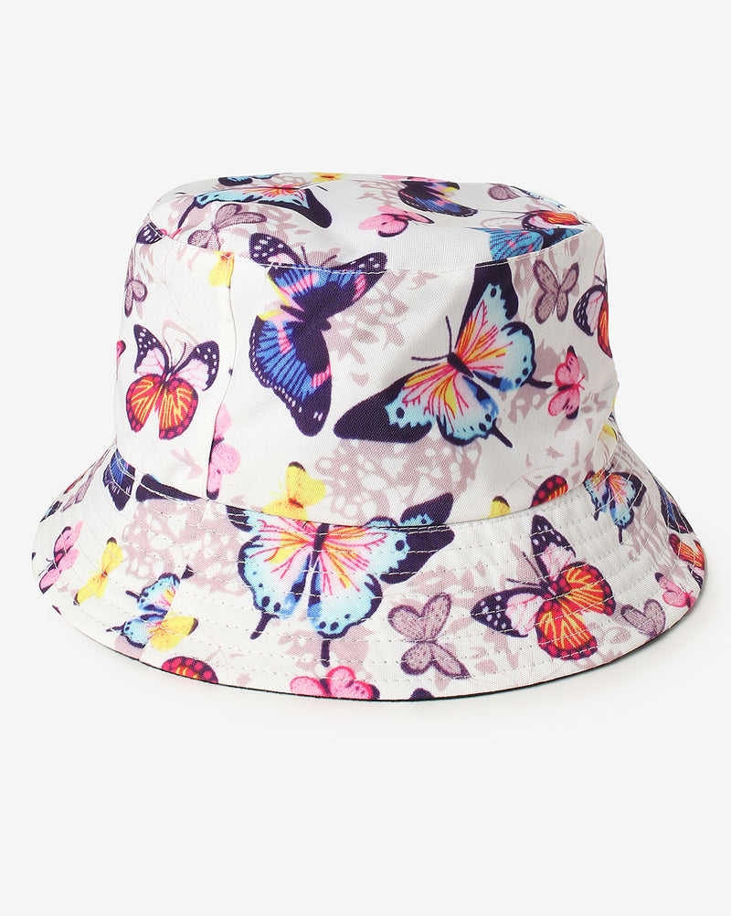 Mutli Color Printed Bucket Cap