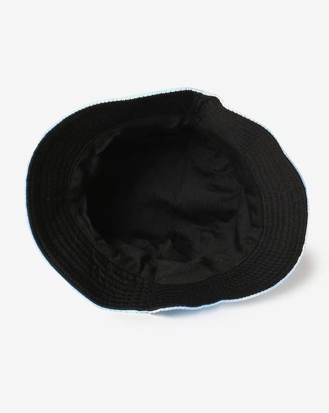 WOMEN TIE- DYE BLUE VINTAGE BUCKET CAP