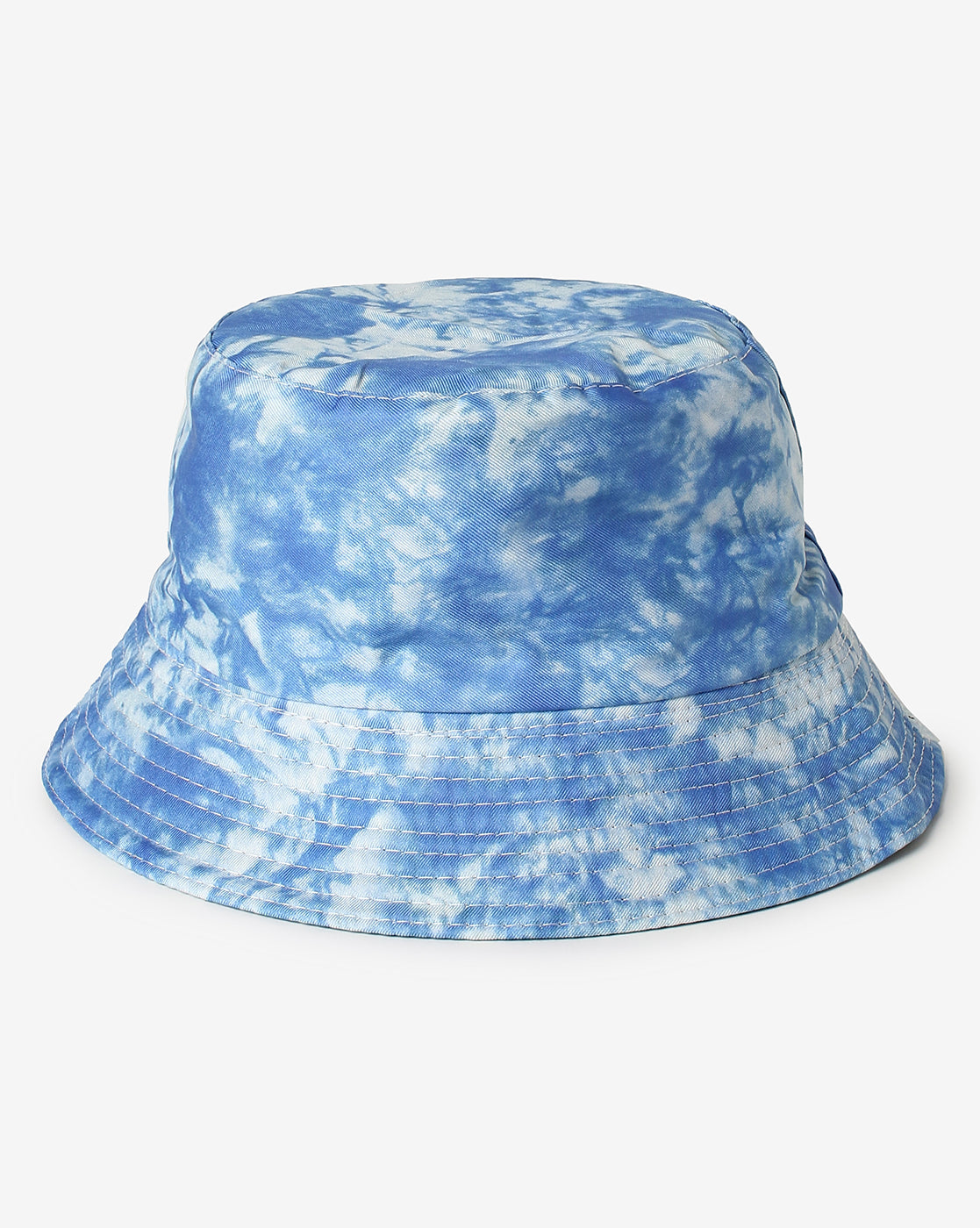 Blue Tie-Dye Bucket Cap